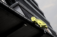 Aliens im Medienhafen